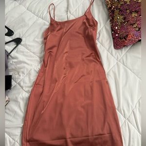 satin dress